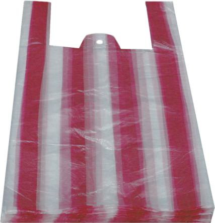 Taška mikroten 10 kg pruhovaná 100ks | Obalový materiál - Sáčky, tašky, střívka